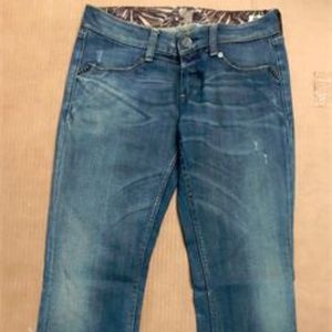REPLAY Womens VD1057 Gianna Staight Leg Denim Jeans